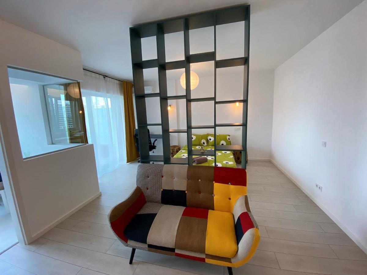 Plaza View Studio Bukarest Kültér fotó