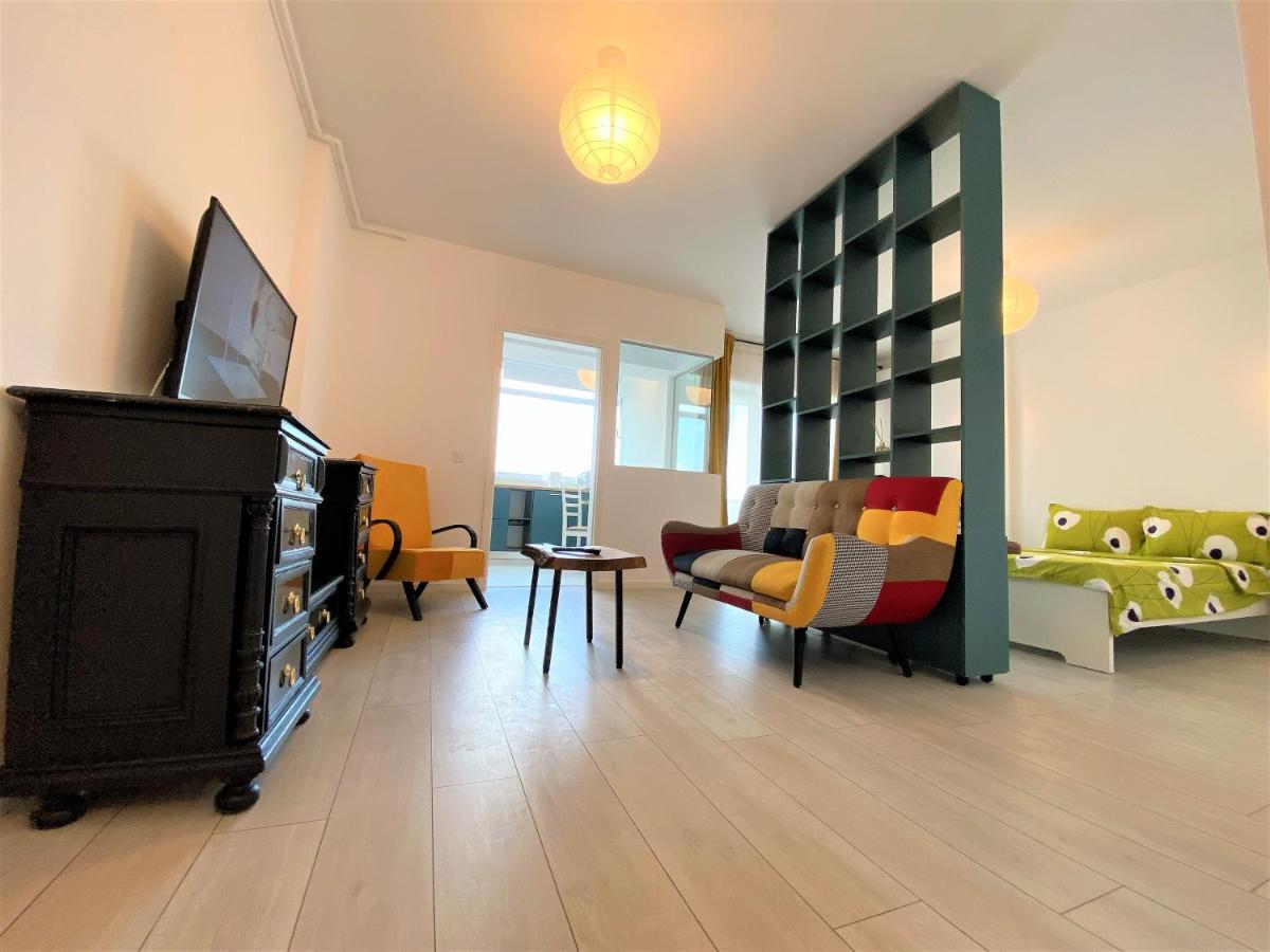 Plaza View Studio Bukarest Kültér fotó