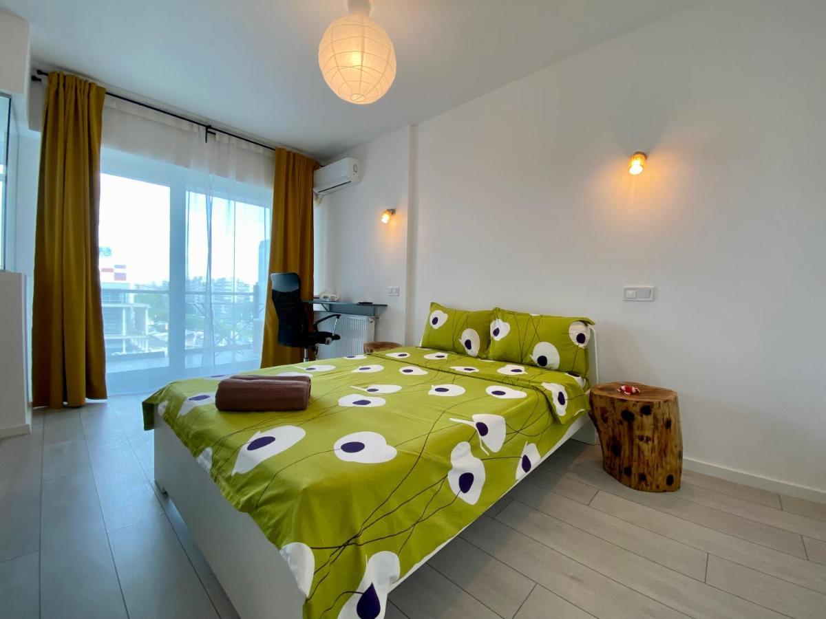 Plaza View Studio Bukarest Kültér fotó
