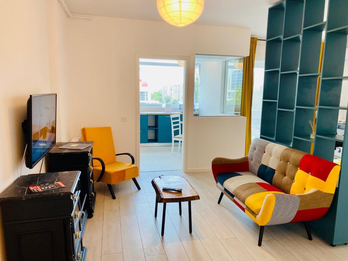 Plaza View Studio Bukarest Kültér fotó