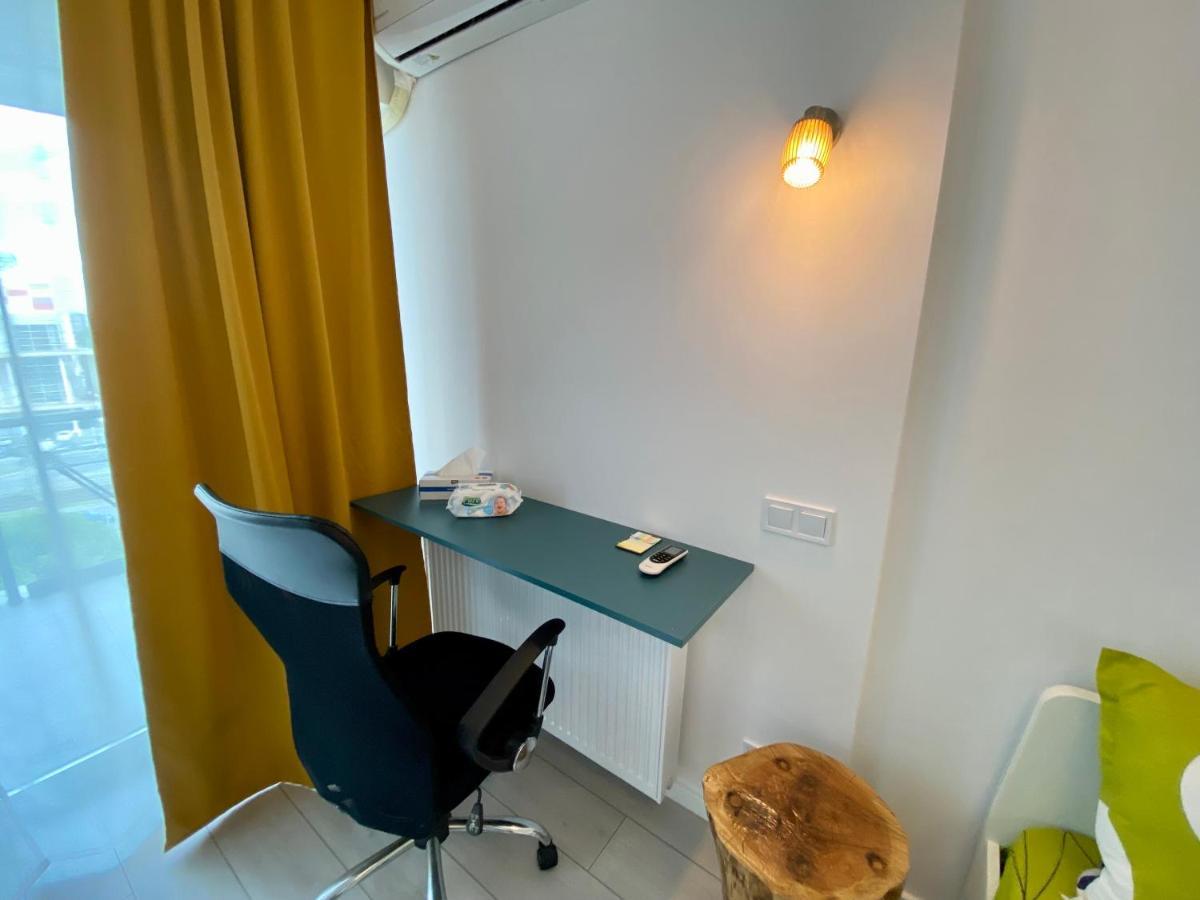 Plaza View Studio Bukarest Kültér fotó