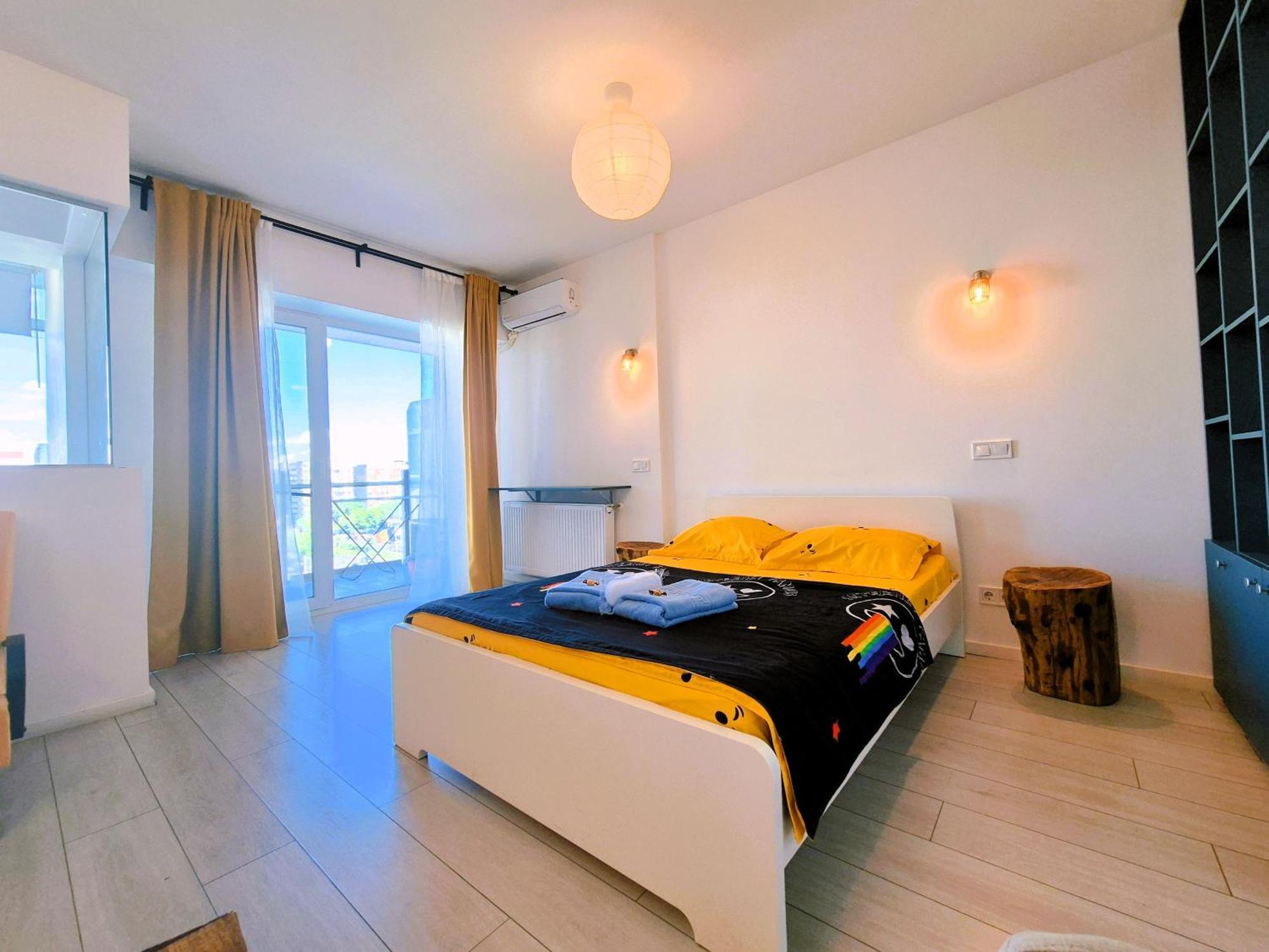 Plaza View Studio Bukarest Kültér fotó